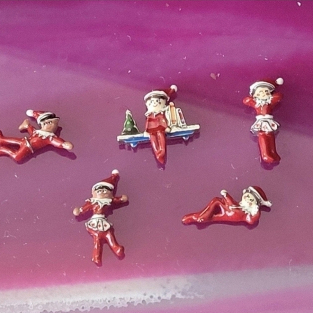 VHTF Origami Owl Licensed Elf On The Shelf Set Of 5 (Also Avail Individually)